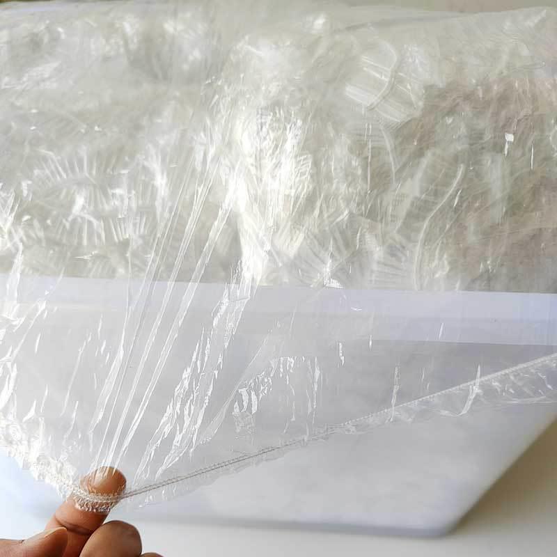 ゴム口プラスチックPE防塵カバーの新しい材料ラップカバー