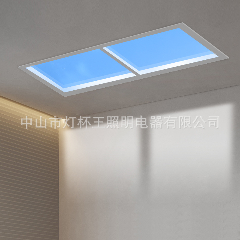 Lámpara de cielo azul en el extranjero Zigbee cocina baños luz de cielo azul pasillo inteligente led luz de cielo