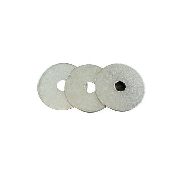 Galvanized Flat Gasket Carbon Steel Gasket Enlarge Thickened Screw Iron Gasket Round Flat Gasket