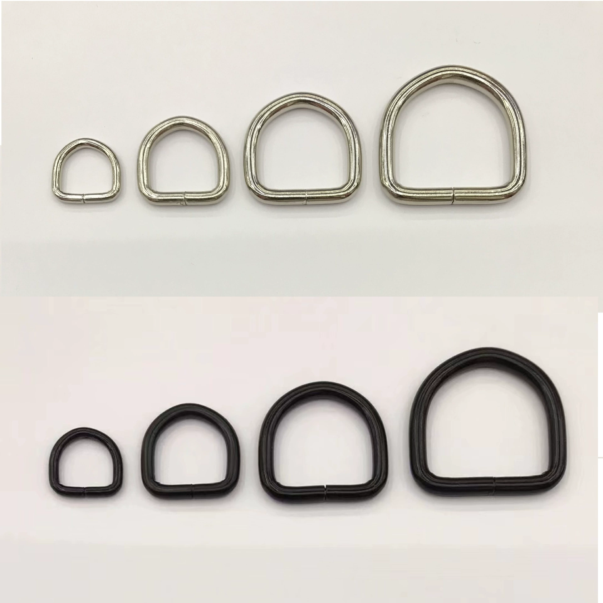 Поставка на складе проволоки металлическая регулируемая пряжка с сердечником полукруглый круг для сумок аксессуары для домашних животных