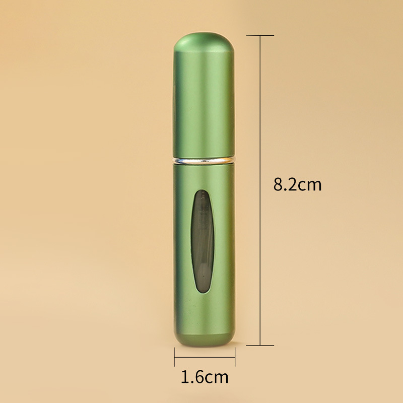 5ml de llenado inferior perfume sub-botella presionando botella de spray portátil de viaje sub-botella de líquido sub-contenedor botella cosmética