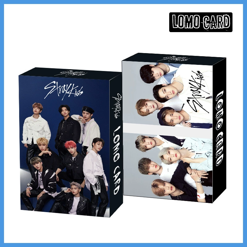 Хитовые звезды вокруг StrayKids Ateez Astro NCT LOMO новая карточка альбома благословение маленькая карточка