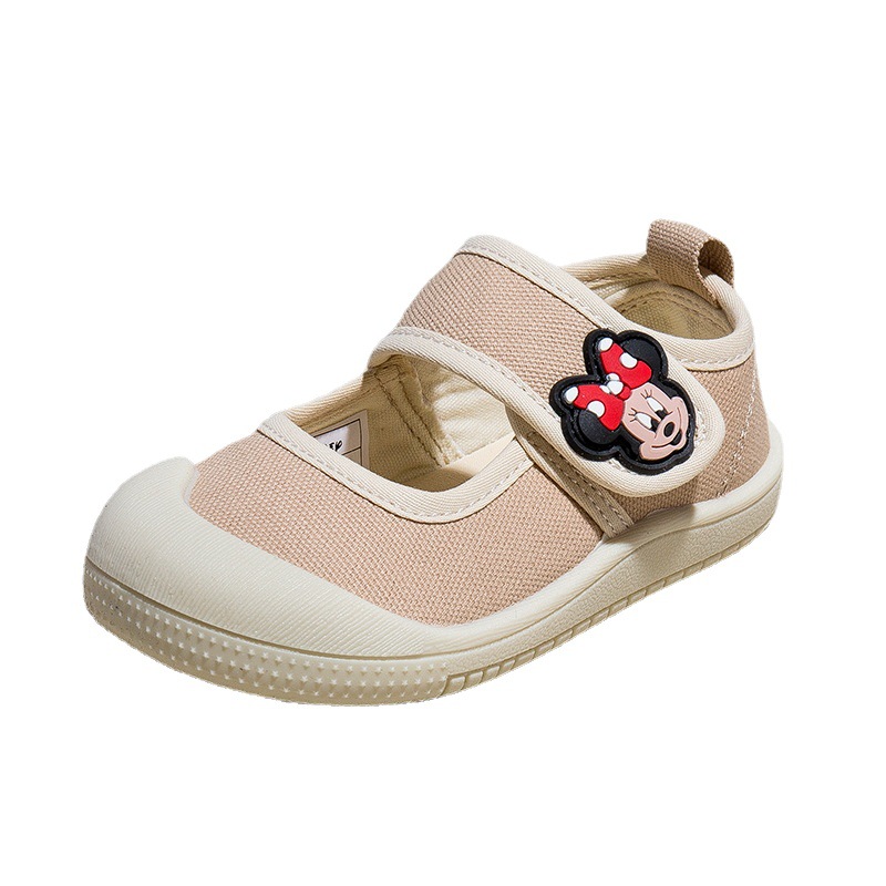 Disney 2023 zapatos para niños de interior anti-patada zapatos para niños pequeños bebé verano