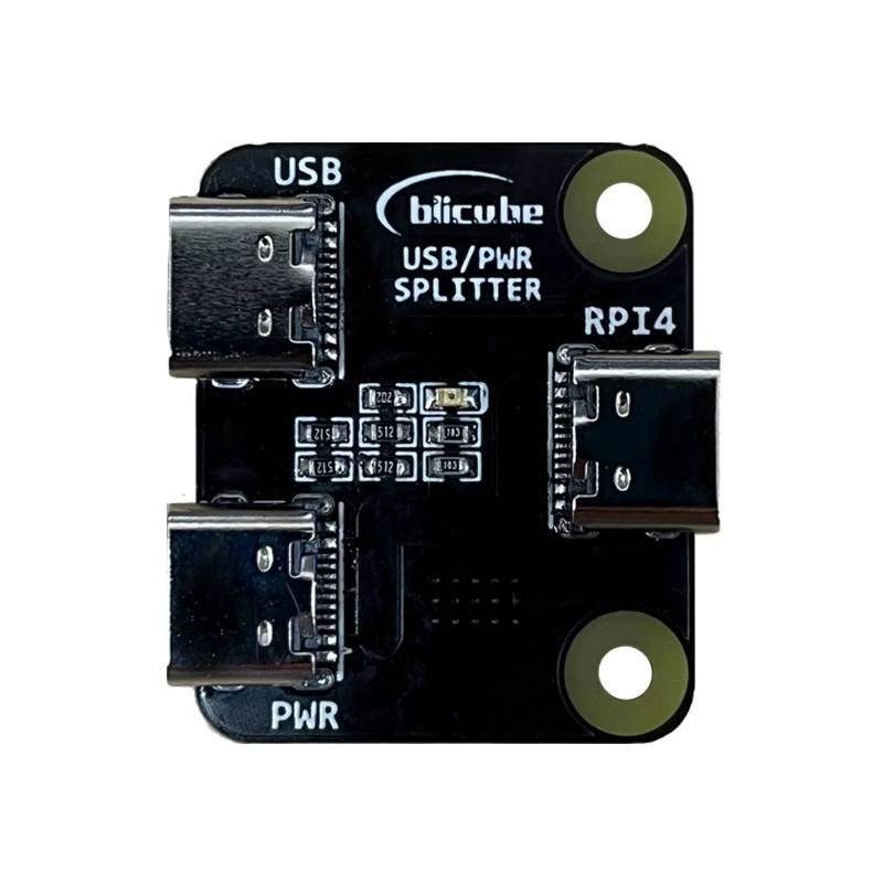 Raspberry Pi 4B IPKVM дистанционное управление, одна DIV и две пары питания USB Type-C