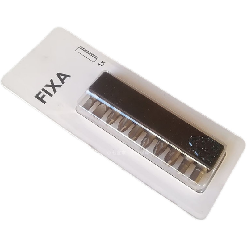 Ikea Feksha taladro eléctrico con cabeza de lote cruzada, manga hexagonal interna, taladro de mano de una palabra, montaje de destornillador, accesorios de reemplazo