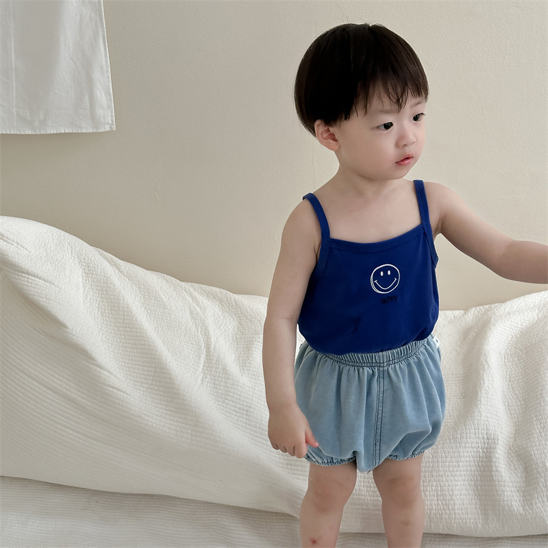 Camiseta de niños con cabina de verano delgada ropa de niños coreana ropa de bebé ropa de verano para niños