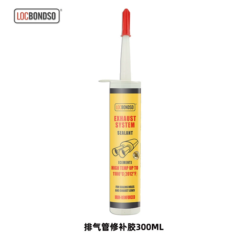 Клей для выхлопной трубы автомобиля герметик высокая термостойкость 1100 градусов термостойкость противопожарная защита утечка ремонт котла клей для ремонта