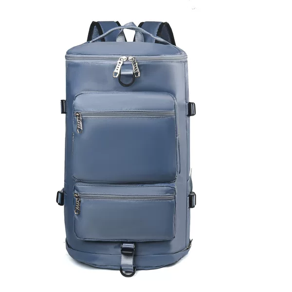 Dry and Wet Separation Multifunctional Leisure Travel Bag for Men and Women, Large Capacity Gym Bag, Short-Distance Luggage Backpack, Outdoor Backpack