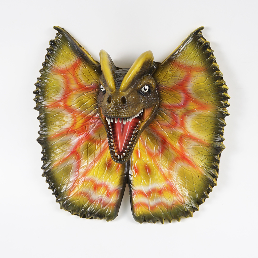 Estación independiente caliente doble corona dragón pared colgante de látex pelo espuma alta restauración efecto bar Sala decoración creativa