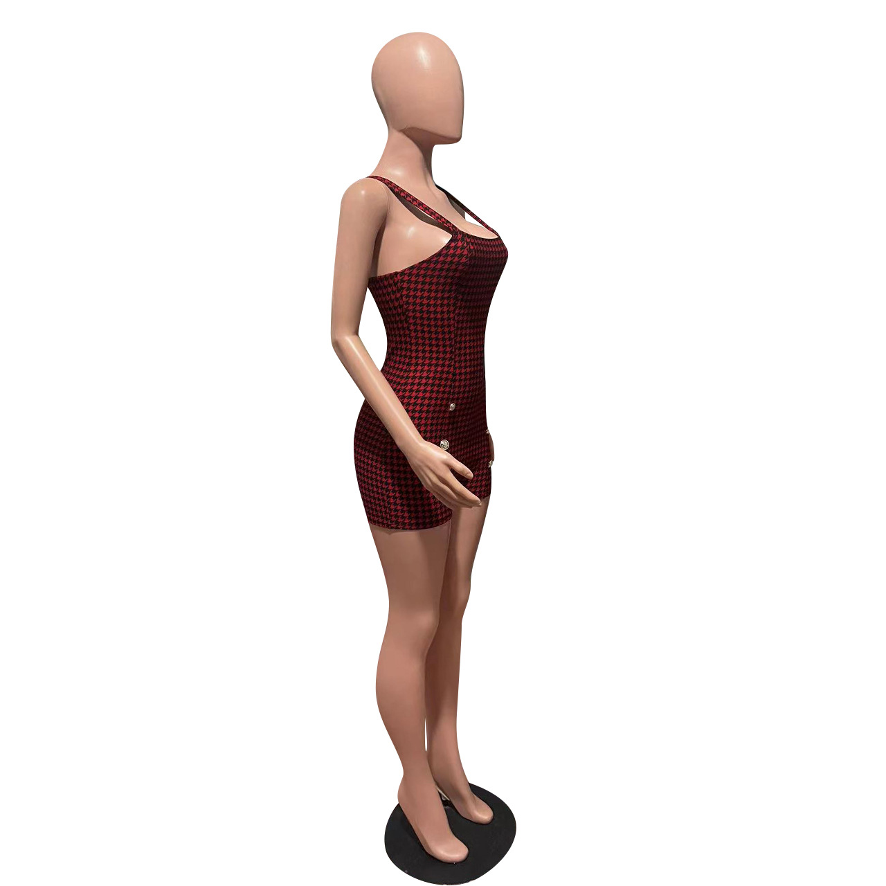 Women Clothing Swallow Fabric Slim Fit Romper Women Clothing