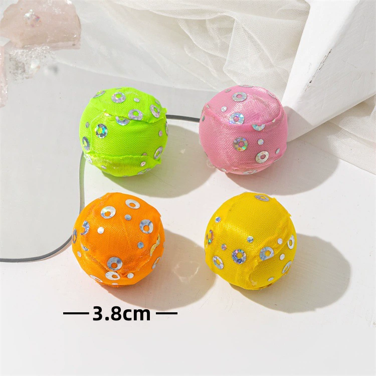 Plastic small bell, toy, makes sounds, pet, can bite, cat