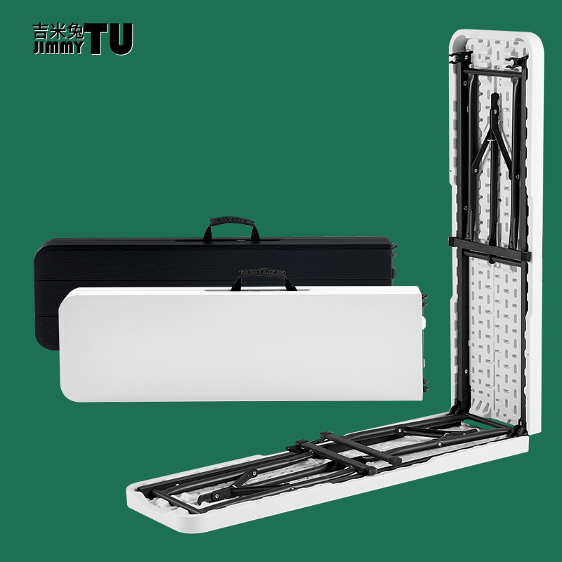 1.8 Taburete plegable HDPE taburete plegable al aire libre taburete de mesa de comedor taburete de promoción portátil taburete de cambio de zapatos