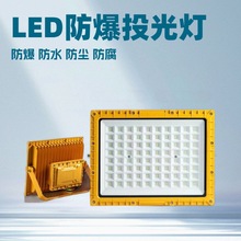 LED防爆灯加油站厂房仓库室外照明探照灯户外投光灯泛光射灯防水