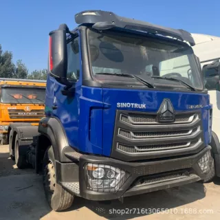 外贸出口车型豪沃NX牵引车371马力长途物流拖车头支持定制FOB海运