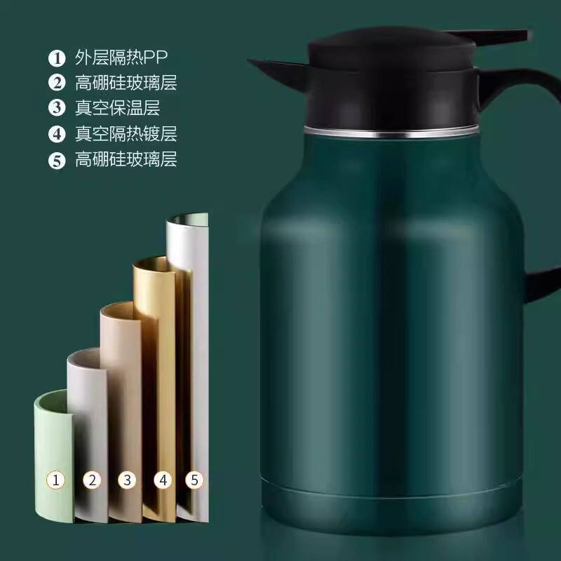 304不锈钢暖水壶保温壶家用大容量学生宿舍热水咖啡壶双层批发|undefined