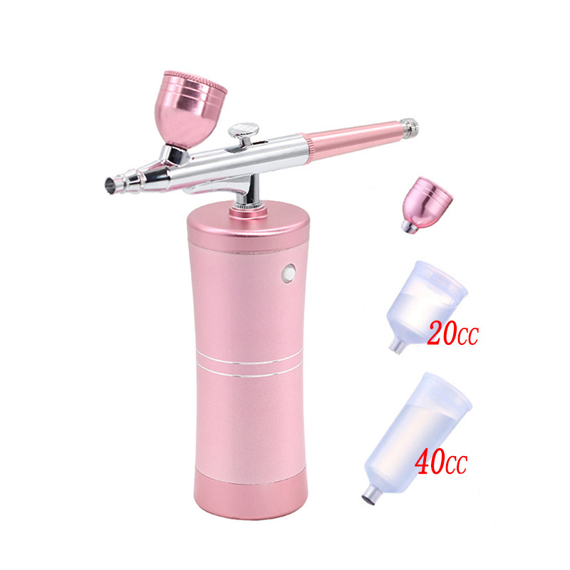 Gradient nail art spray gun inkjet printer set mini air pump nail polish spray pen Japanese style TWIPS halo model painting