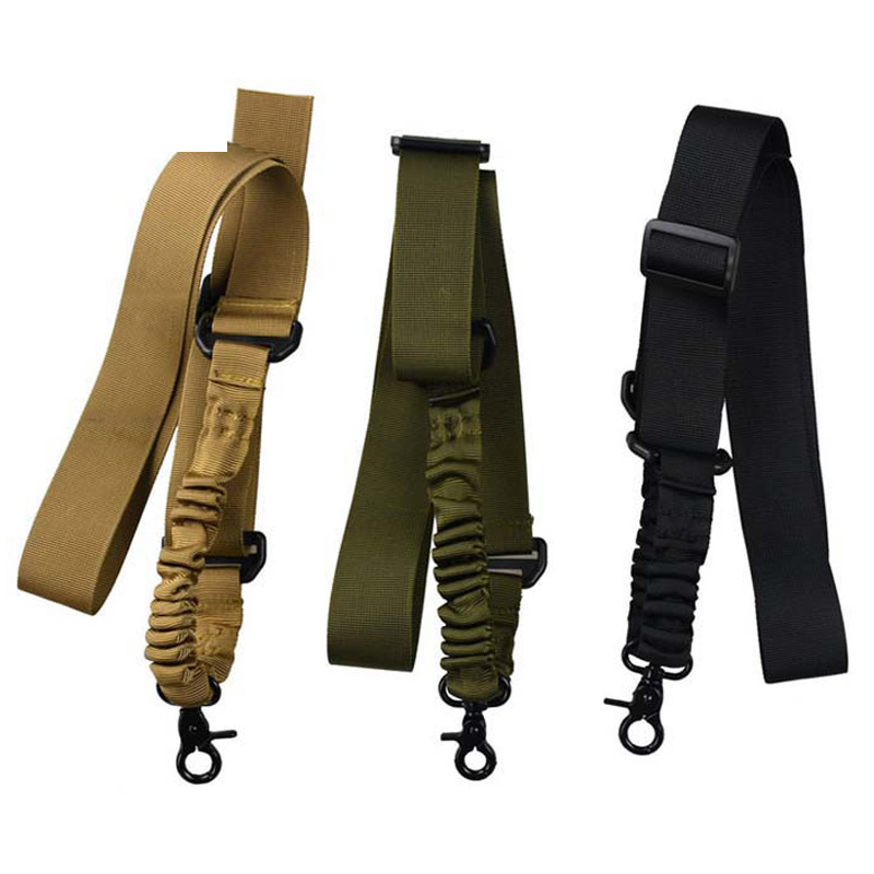 Multifuncional de escalada de roca al aire libre crossbody táctico correa de hombro pistola cuerda americana solo punto al aire libre camuflaje Correa táctica