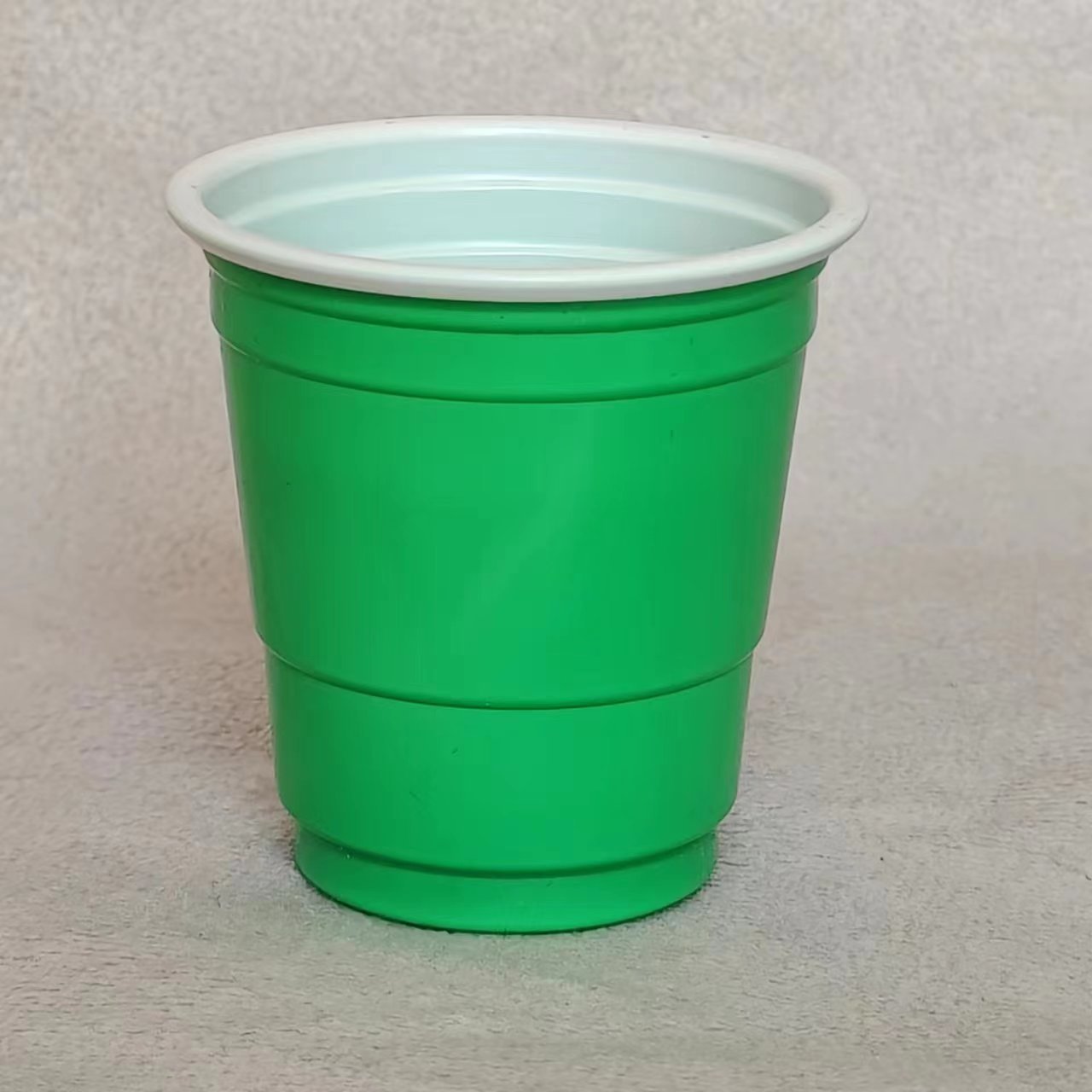 Una taza PS58ml2oz desechable de plástico de doble color Copa partido copa de vino tostada de la boda juego Taza taza de sacrificio