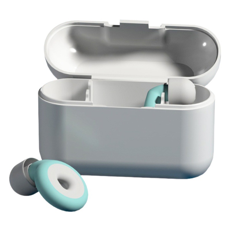 Noise Reduction Earplugs Customized Ring Silent Sleep Sound Insulation Earplugs Cross Border Removable Large Medium and Small Ear Cap Waterproof Earplugs
