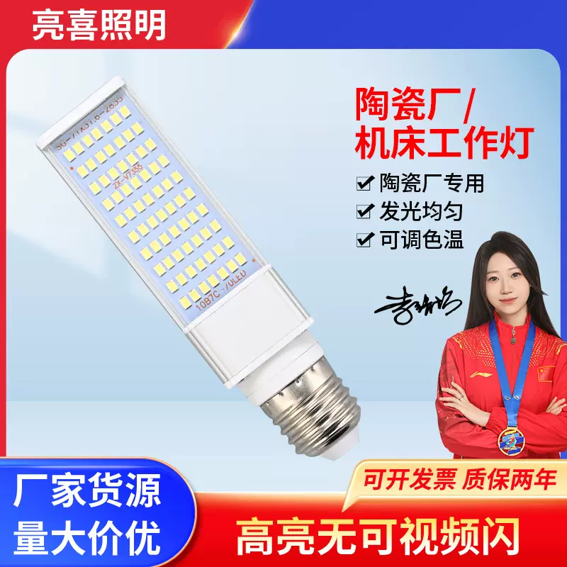 LED36V陶瓷厂低压横插灯泡AC12V24V机床工作行灯筏钓汽修灯