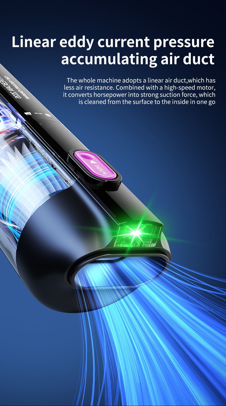 New Car Vacuum Cleaner, Multifunctional, Powerful, Wireless, Super Suction, Handheld, Small, Household, High Power