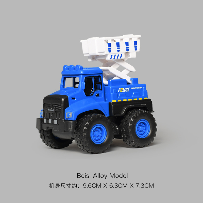 Coche de ingeniería infantil coche de juguete niño coche de inercia excavadora coche modelo de juguete de regalo para niños