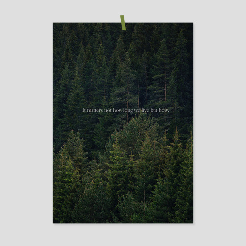 Green highway forest ins natural scenery poster bedroom cafe entrance room decoration painting background