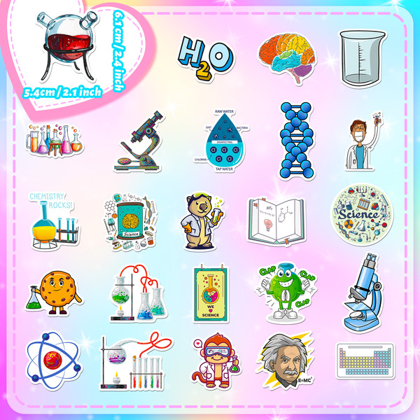 Sticker for experiments