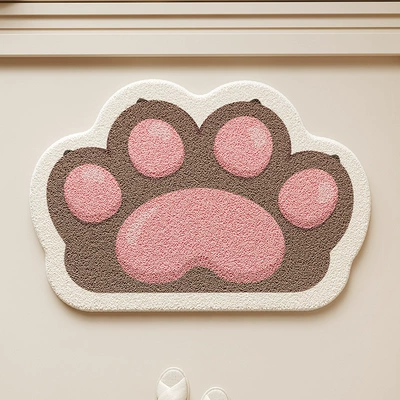 Room Balcony Decorative Floor Mat, Avtomobil döşəmə paspasları - claw-brown-bear-11-4060cm-thickened