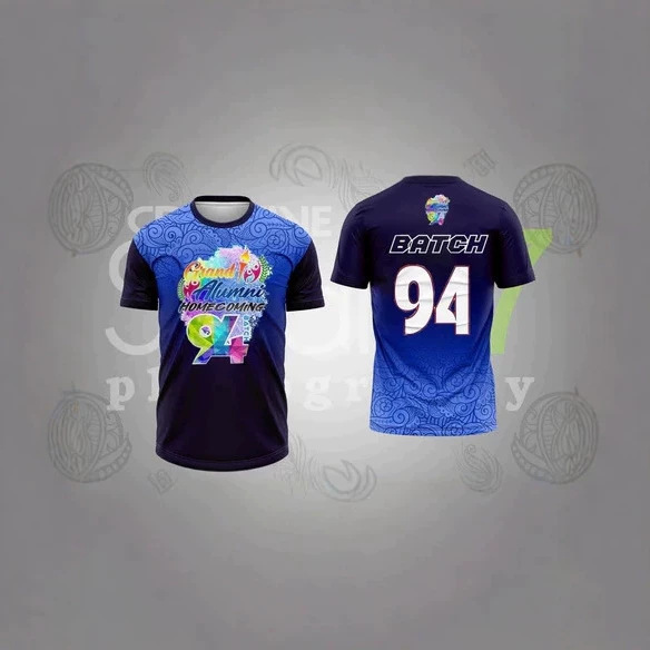 The grand alumni homecoming design has now launched a sports casual T-shirt, a 3D printed comfortable and breathable short-sleeved top The grand alumni homecoming design has now launched a sports casual T-shirt, a 3D printed comfortable and breathable short-sleeved top