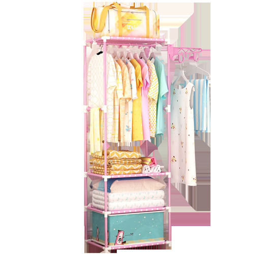 New multifunctional coat rack, fashionable multi-layer clothes hanger, rotating clothes rack, storage and organization, reinforcement for floor-standing bedroom