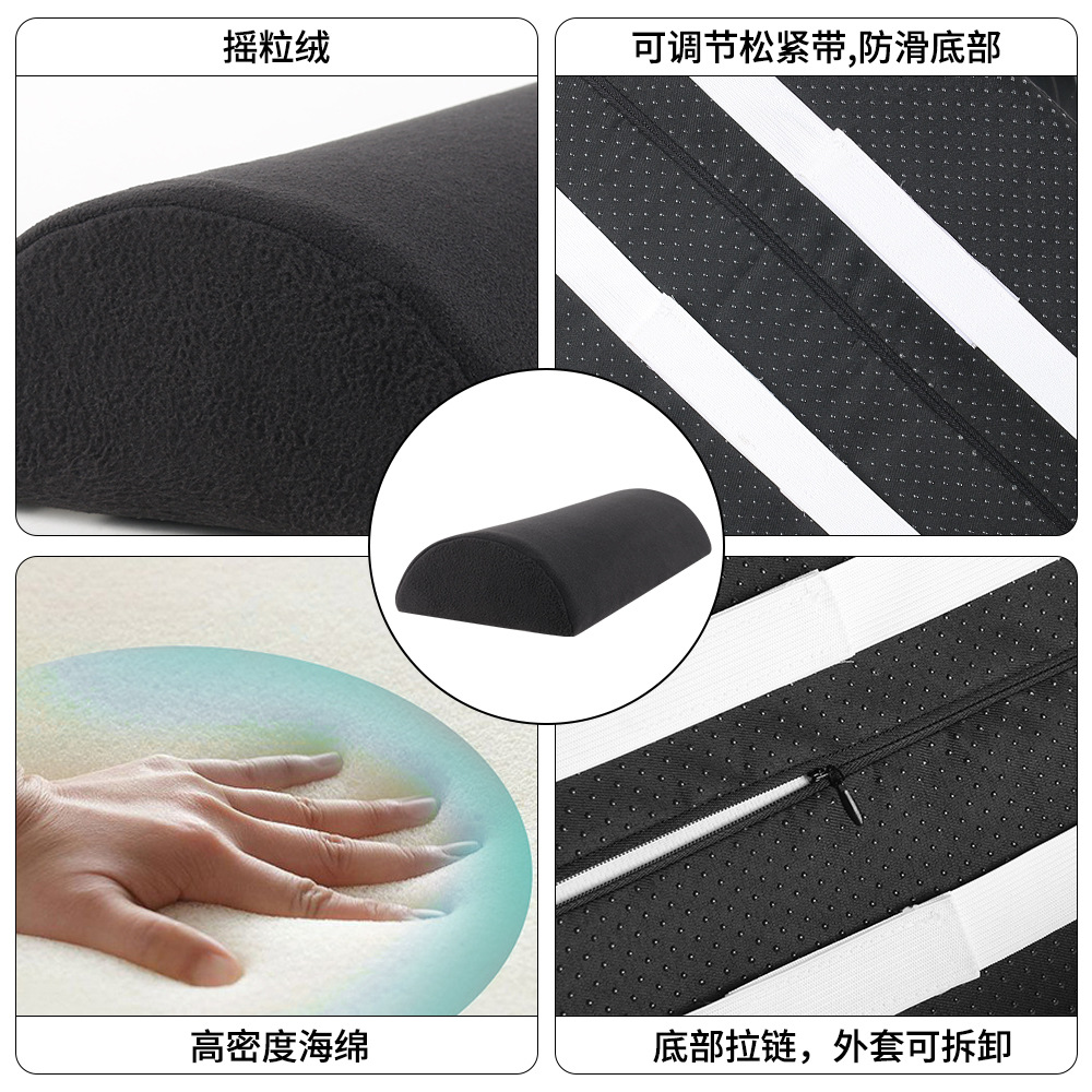 Nuevos productos transfronterizos almohadillas de piernas de sofá de esponja de rebote lento y alta elástica almohada de piernas almohada de cintura almohada de cabeza almohada de piernas multifuncional