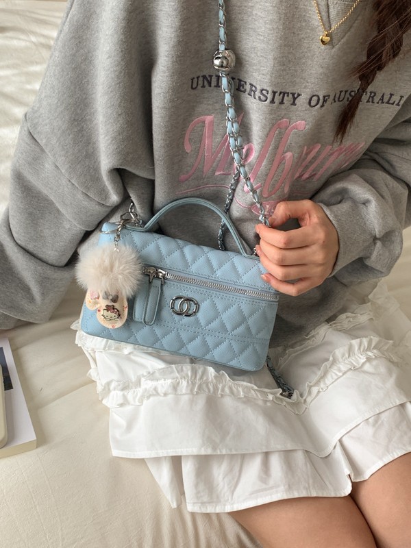 Bolso de mano de alta sensación 2026 nuevo bolso de cadena pequeña bolso cuadrado pequeño bolso de moda pequeña caja de viento de fragancia