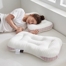 蝶蔻家紡廠家批發spa針織棉枕芯按摩枕枕頭成人枕芯護頸椎助睡眠