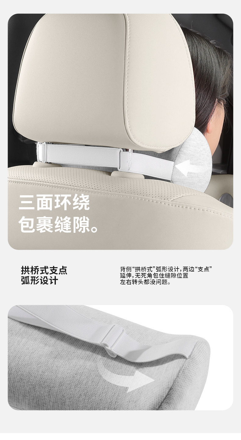 Gap comfort cushion, car headrest, seat cushion, car neck support pillow, office ergonomic lumbar support