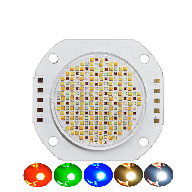 高tl ciスポットライトRGBWY光源450w高出力5色のCOB補光ライトRGBCW電球LED電球|undefined