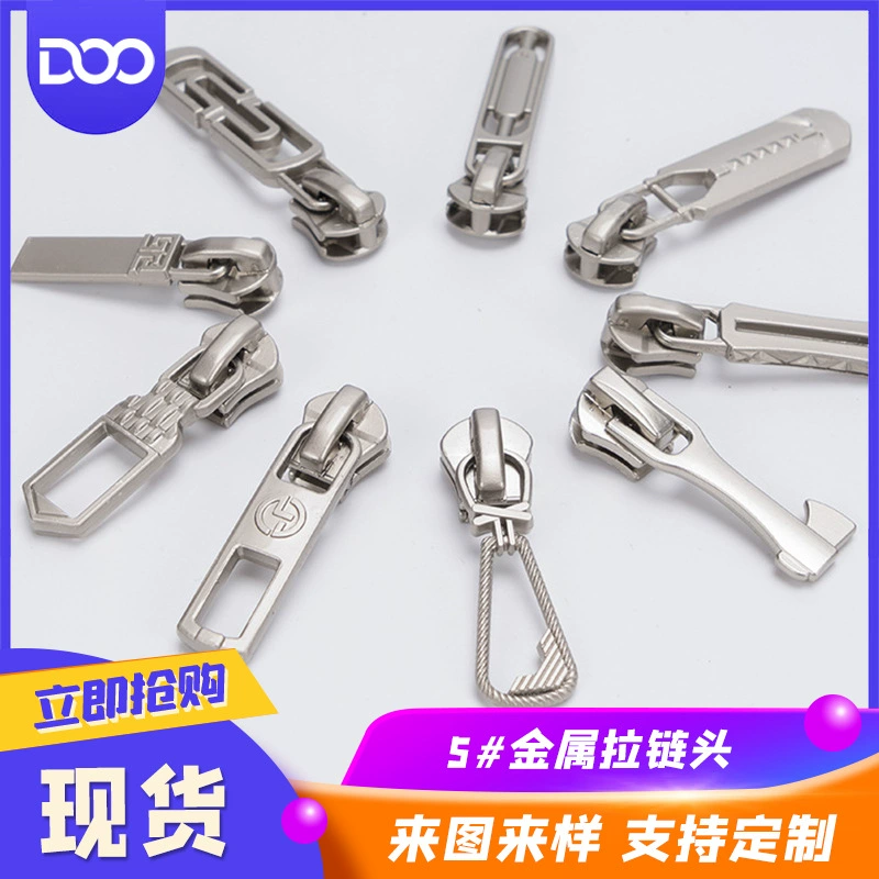 Разнообразие 5 металлических молний на голове сумка рюкзак металлический слайдер домашний текстиль сумки куртка одежда брюки тянуть