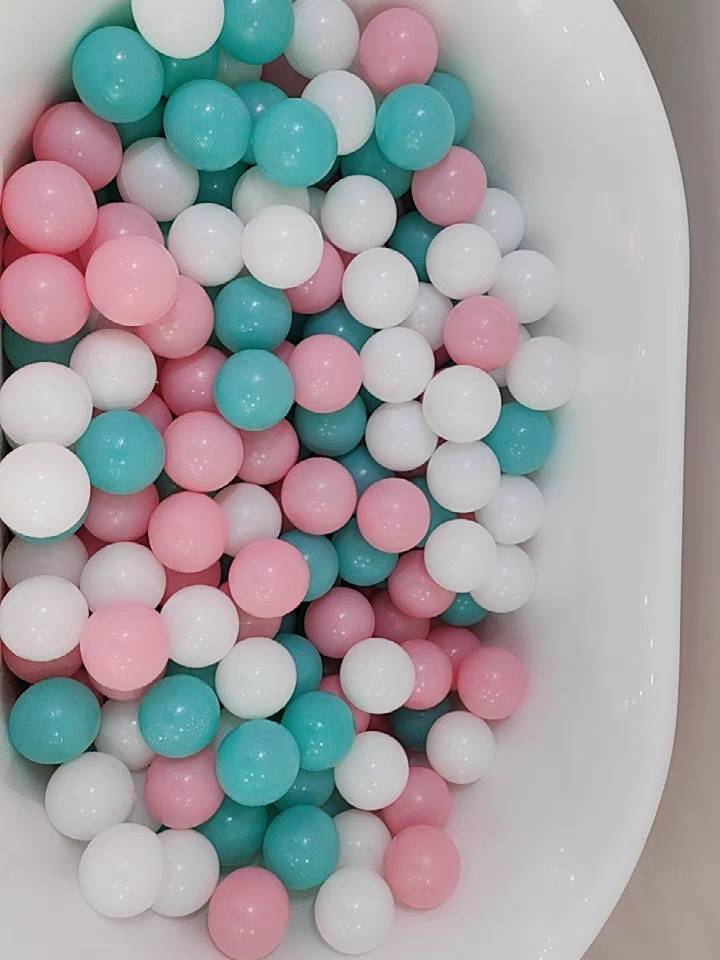 Decoración de gran macarón color onda bola bola de campo de recreo rojo bola bola de piscina seca bola de red de mar bola gruesa