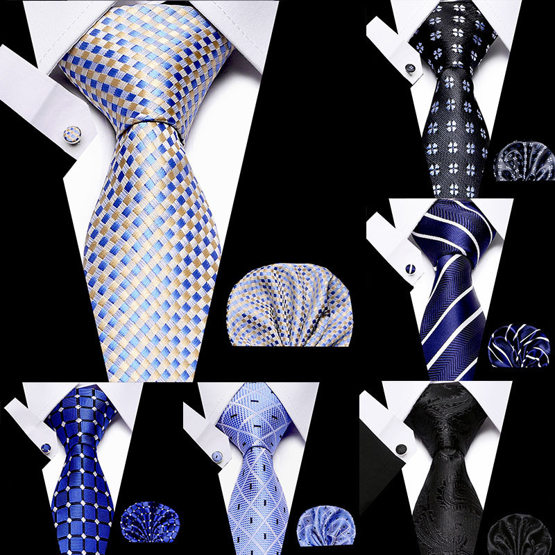 Factory Direct Supply Professional Dress Business Tie Clothing Wear Matching Piece Business Fashion Shirt Men's Tie Set Factory Direct Supply Professional Dress Business Tie Clothing Wear Matching Piece Business Fashion Shirt Men's Tie Set