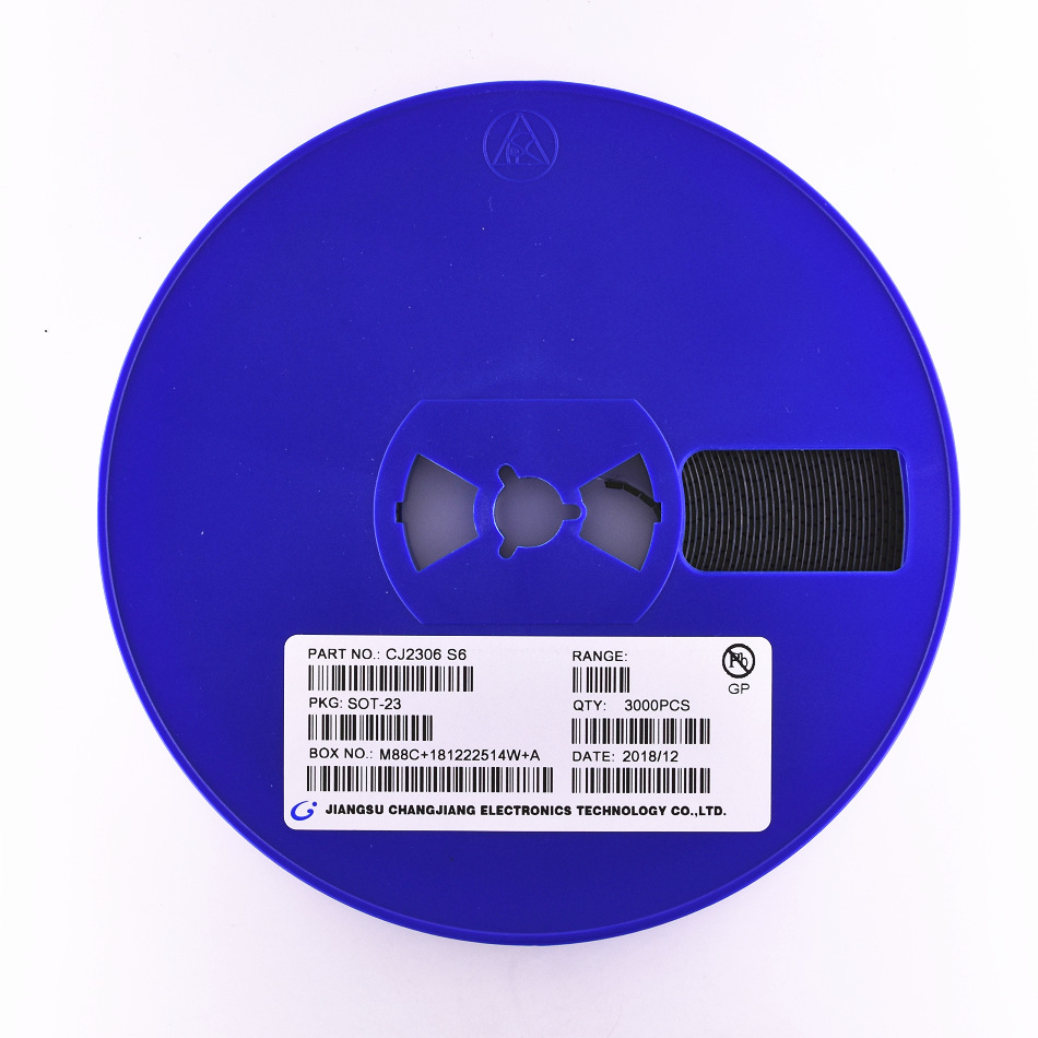 CJ2306 丝印S6 SOT-23 贴片场效应三极管 N沟道 30V 3.16A MOS管