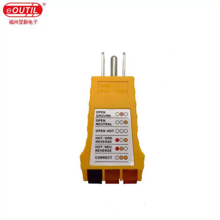 Американские электрические розетки фазовый детектор американский стандарт трехпроводный тестер электрической розетки SK300 производитель