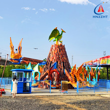 室外游乐设备新品自控恐龙郑州航天游乐设备厂家户外炫彩户外游乐