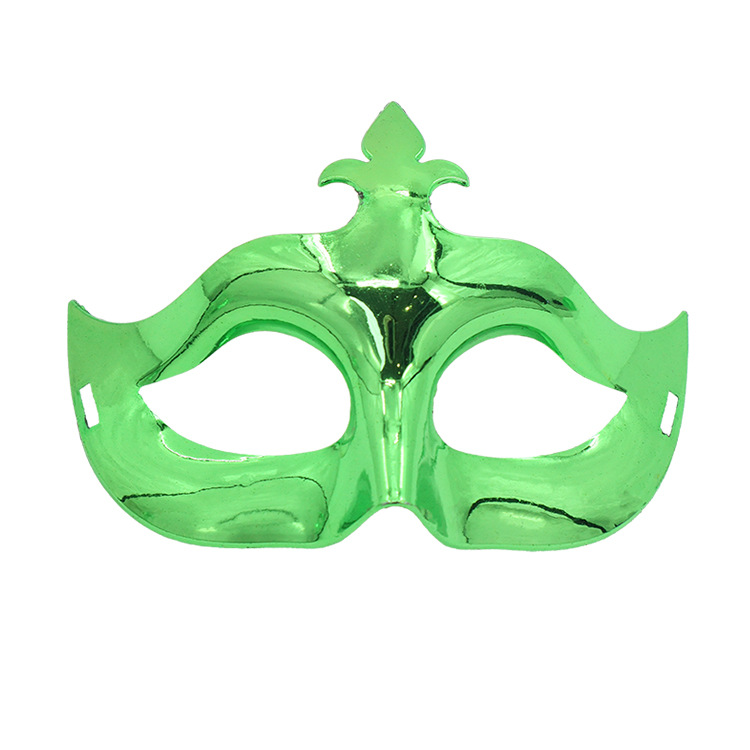 Máscaras de flecha galvanizadas transfronterizas de mitad de cara Halloween para adultos máscaras de fiesta de carnaval props al por mayor TK