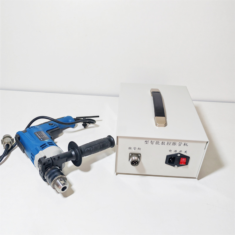 铜管不锈钢管电动胀管机冷凝器扩管器DZJ-1智能数控胀管机