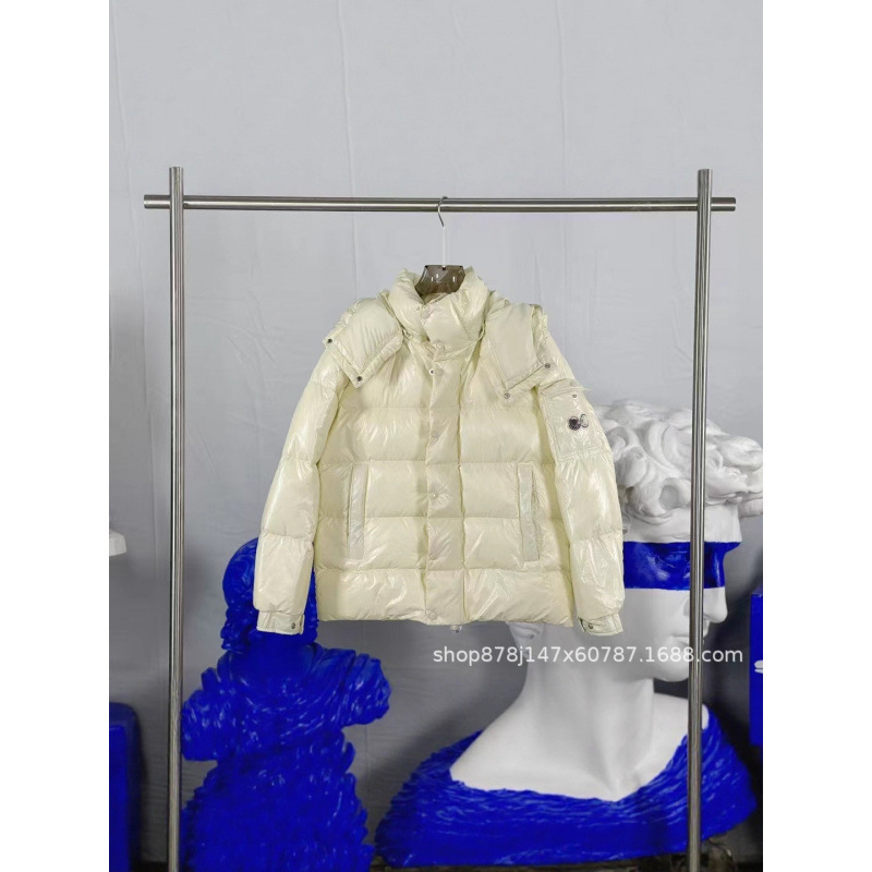 High Version Mongolian down Jacket m Family Men's and Women's Maya 70Th Anniversary Double Label Series Hooded Jacket New Style