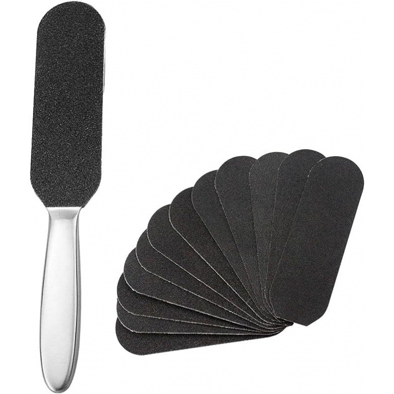 Lavado de pies de doble cara, papel de lija especial para manicura, tienda de pedicura, herramienta exfoliante, artefacto, lavado de pies, pulido de pies, spot al por mayor