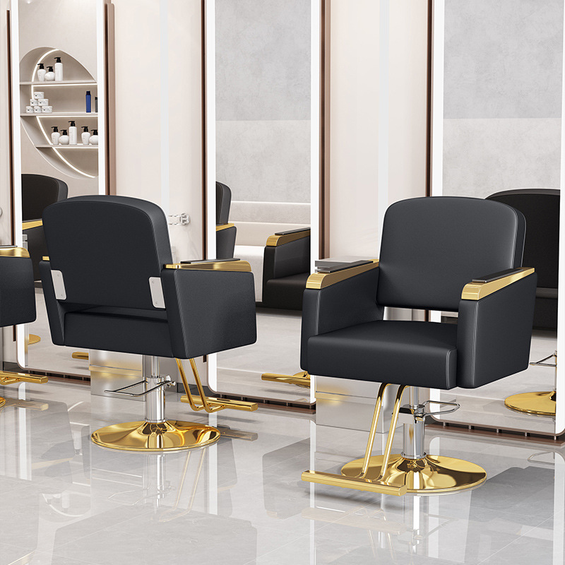 Barbería silla giratoria elevable silla de corte de peluquería silla de salón silla de peluquería transfronteriza silla de peluquería