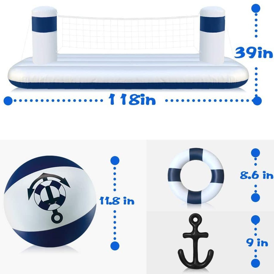 (Cross-border trading), volleyball swimming pool play in water, inflatable toy for adults, new collection 5