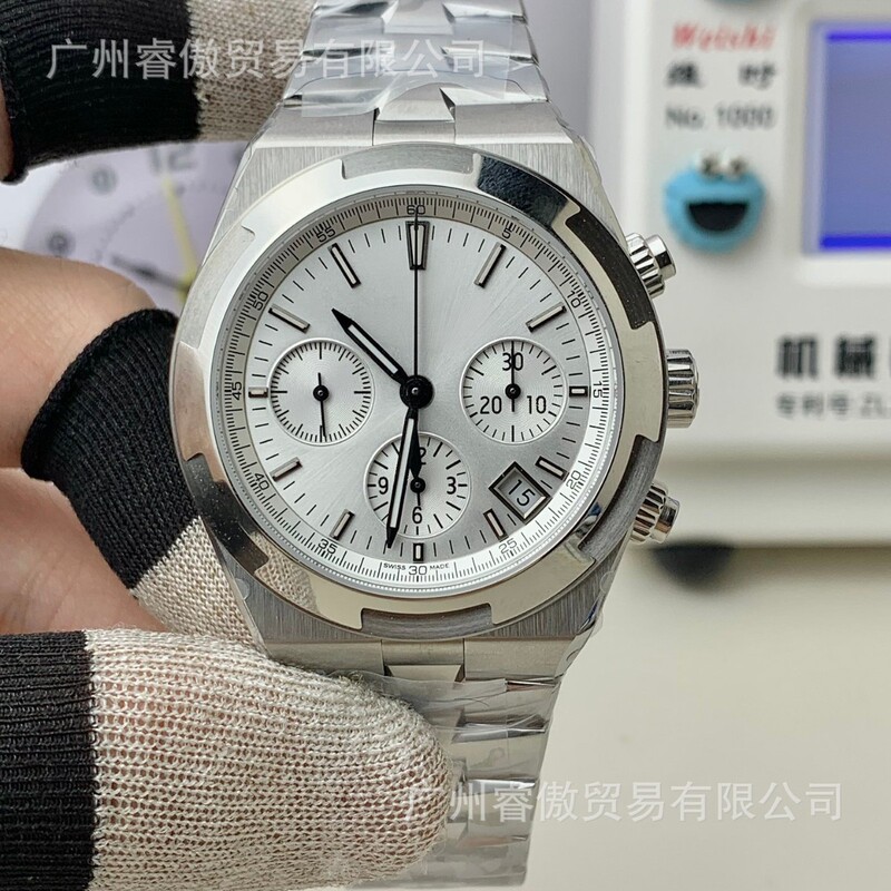 Jiangshijia, a brand known for its global presence, presents the 5500V series: a stylish, high-quality, six-hand chronograph men’s mechanical watch crafted from refined stainless steel Jiangshijia, a brand known for its global presence, presents the 5500V series: a stylish, high-quality, six-hand chronograph men’s mechanical watch crafted from refined stainless steel