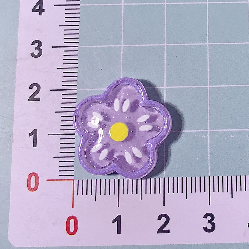 Nuevo sistema de color macarón flores transparentes accesorios de resina diy accesorios para el cabello parches de caso de teléfono móvil clipes de cabello material de hebilla de zapatos